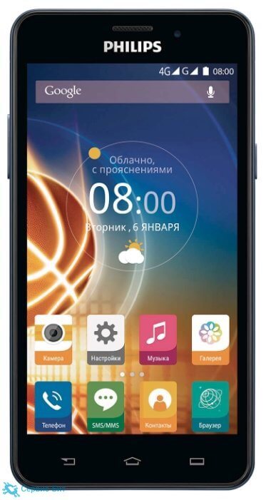 Philips Xenium V526 LTE | Сервис-Бит