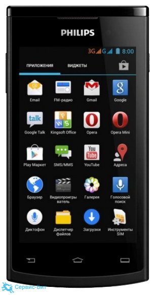 Philips S308 | Сервис-Бит