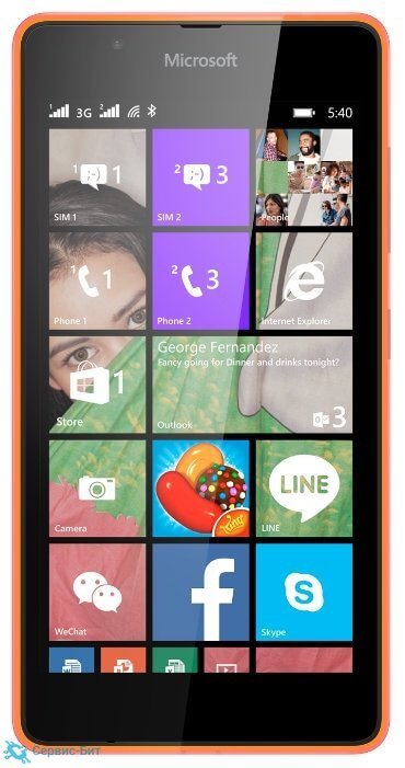 Microsoft Lumia 540 Dual SIM | Сервис-Бит