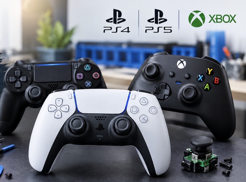 Ремонт джойстиков PS4, PS5 и Xbox | Сервис-Бит